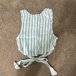 Mango Women’s Tank Top with Tie in Back